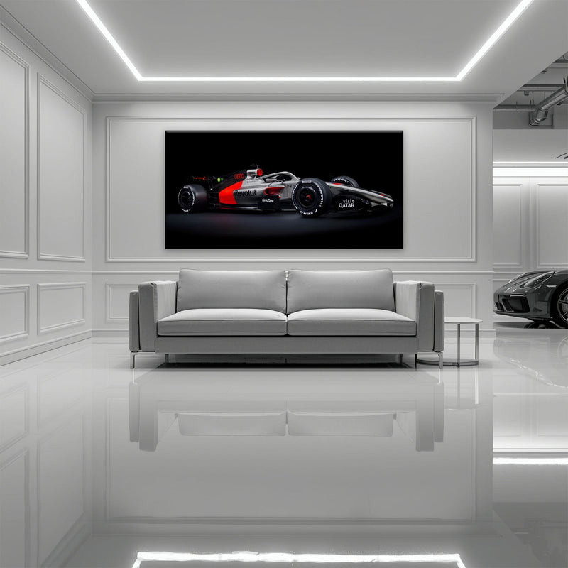 Audi Formula 1 Wall Art– Modern Motorsport Canvas Print Cars