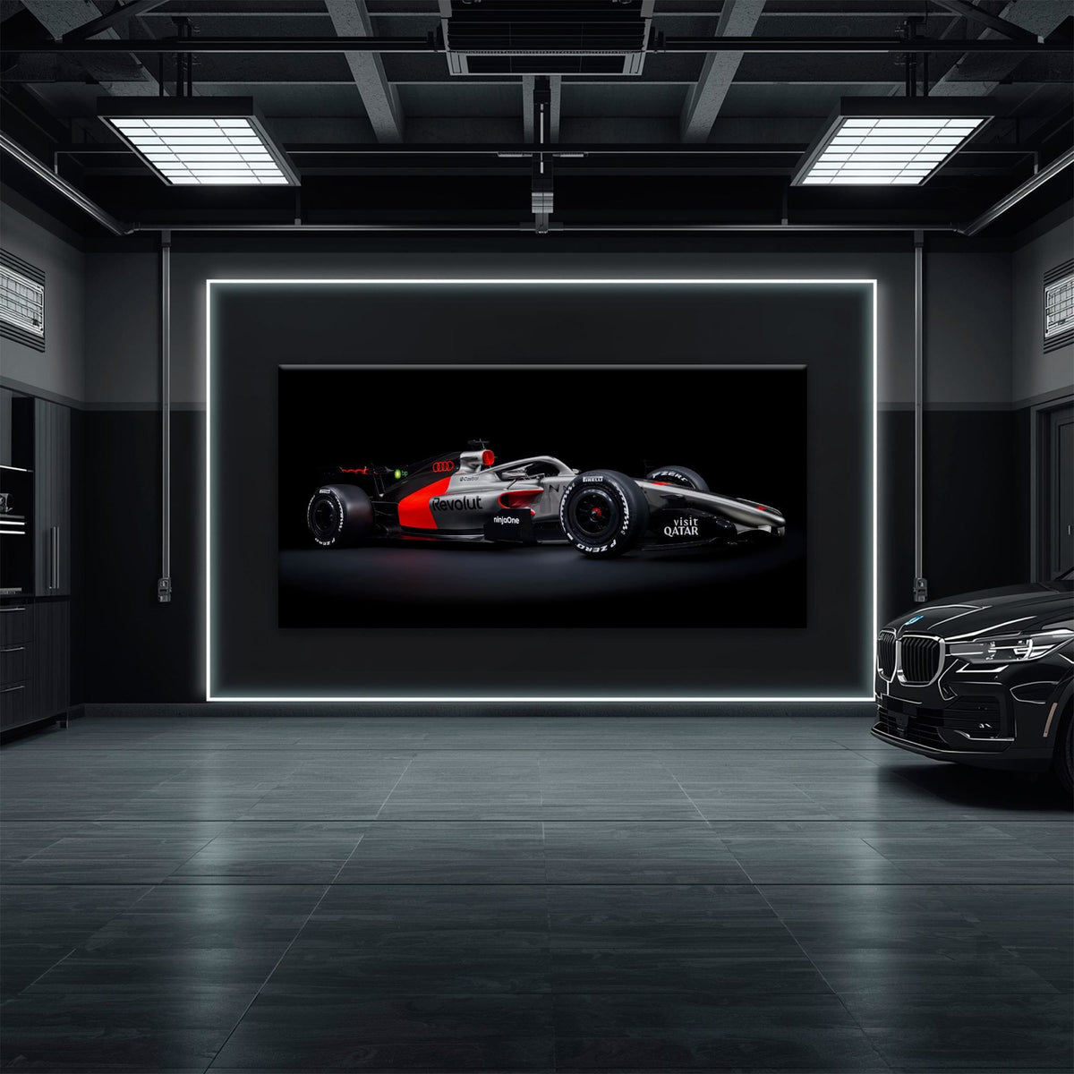 Audi Formula 1 Wall Art– Modern Motorsport Canvas Print Cars