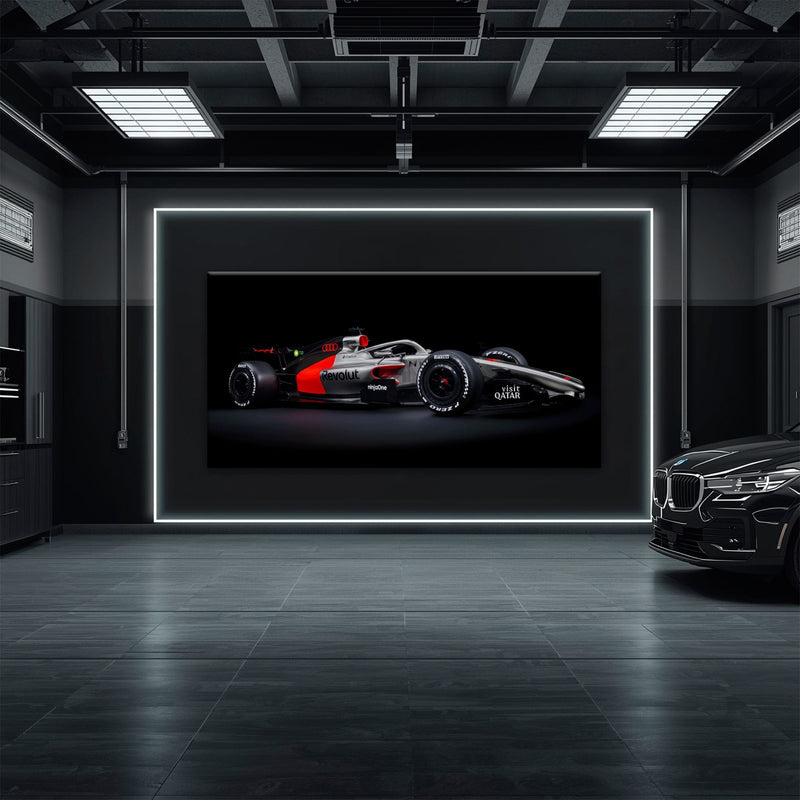 Audi Formula 1 Wall Art– Modern Motorsport Canvas Print Cars