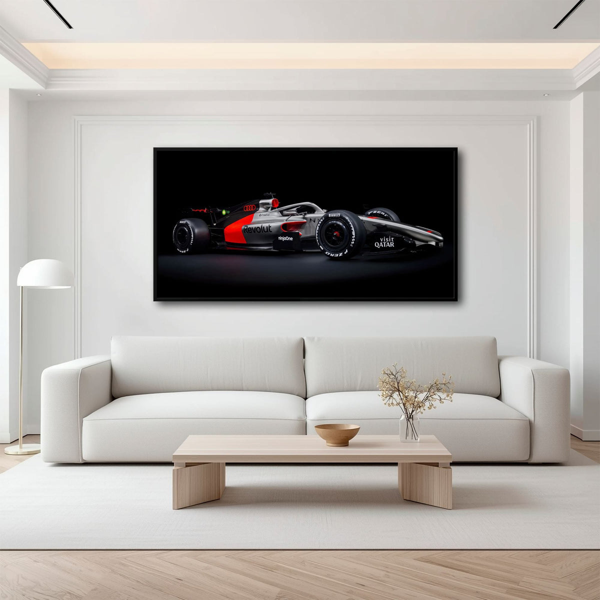 Audi Formula 1 Wall Art– Modern Motorsport Canvas Print Cars