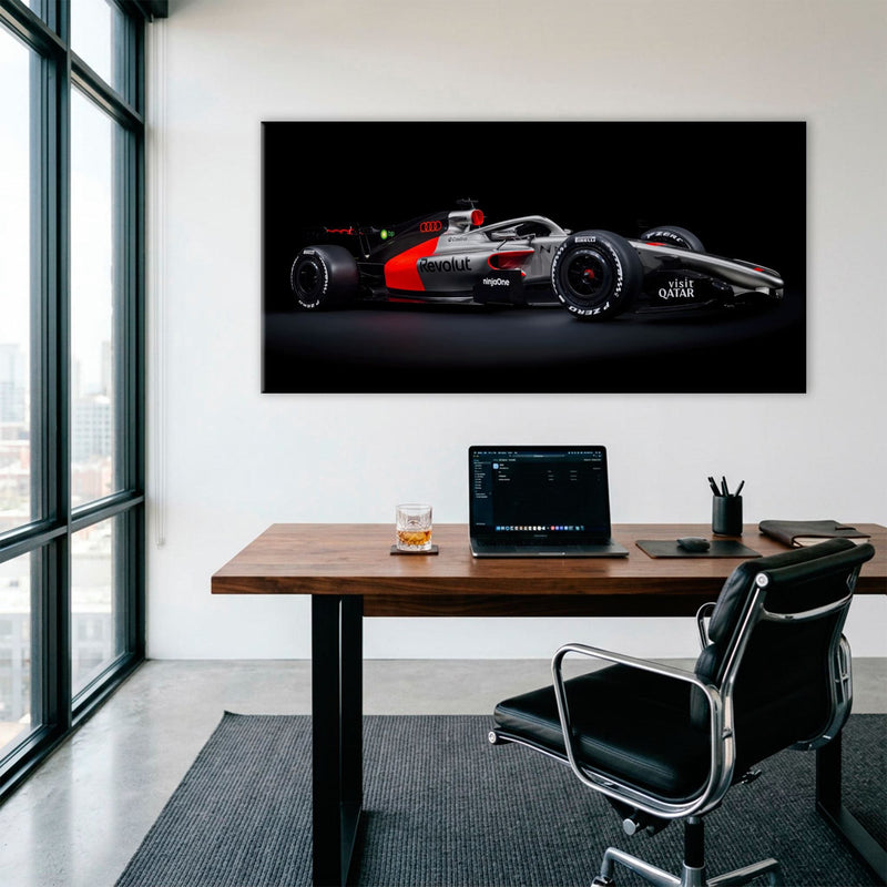 Audi Formula 1 Wall Art– Modern Motorsport Canvas Print Cars