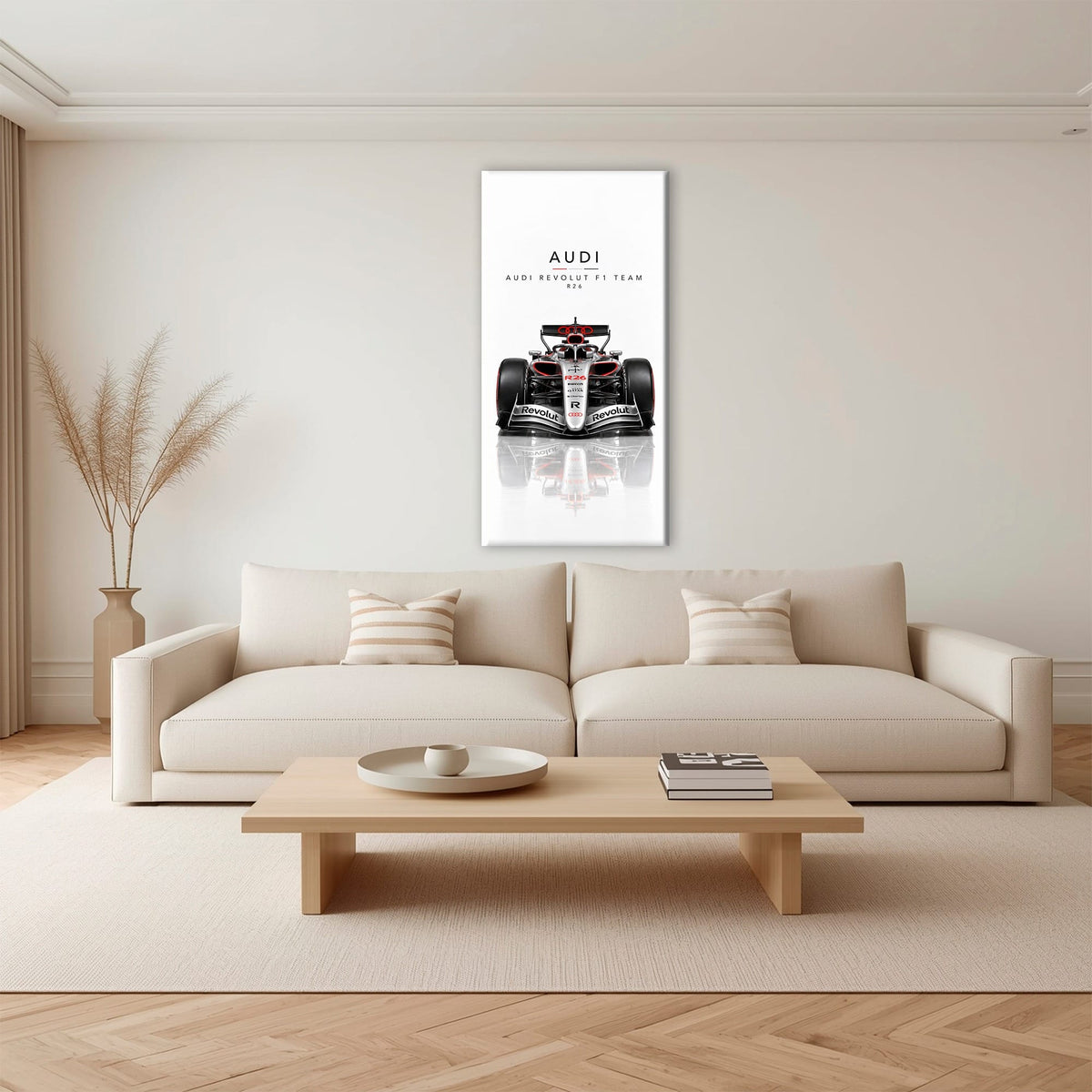 Audi Revolut F1 Team R26 Wall Art | Formula 1 Decor Cars