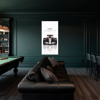 Audi Revolut F1 Team R26 Wall Art | Formula 1 Decor Cars