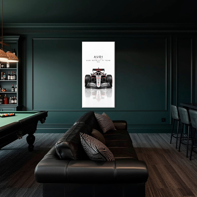 Audi Revolut F1 Team R26 Wall Art | Formula 1 Decor Cars