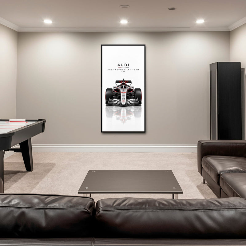 Audi Revolut F1 Team R26 Wall Art | Formula 1 Decor Cars
