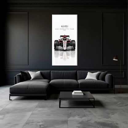 Audi Revolut F1 Team R26 Wall Art | Formula 1 Decor Cars
