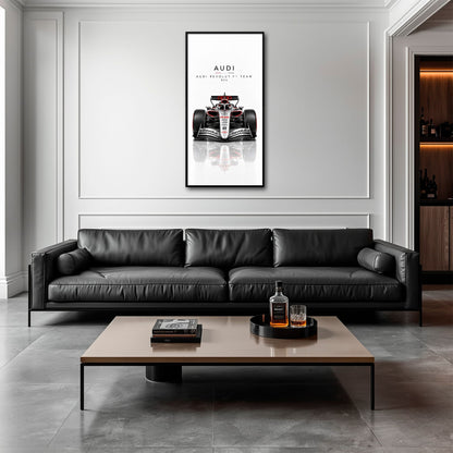 Audi Revolut F1 Team R26 Wall Art | Formula 1 Decor Cars
