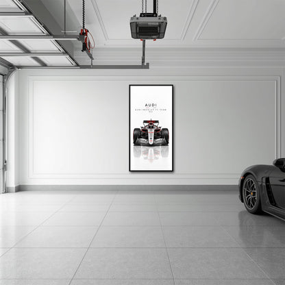 Audi Revolut F1 Team R26 Wall Art | Formula 1 Decor Cars