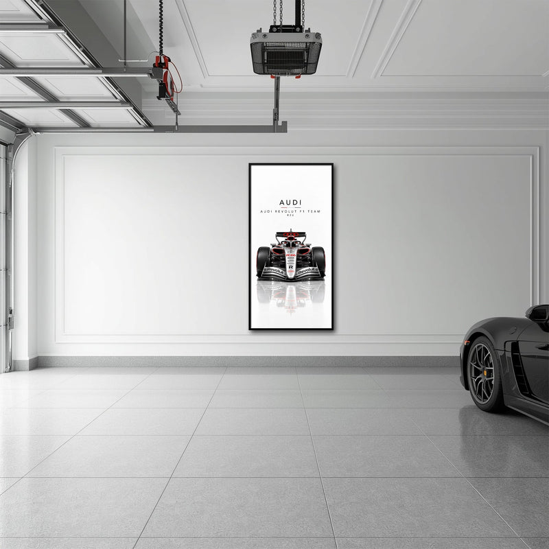 Audi Revolut F1 Team R26 Wall Art | Formula 1 Decor Cars