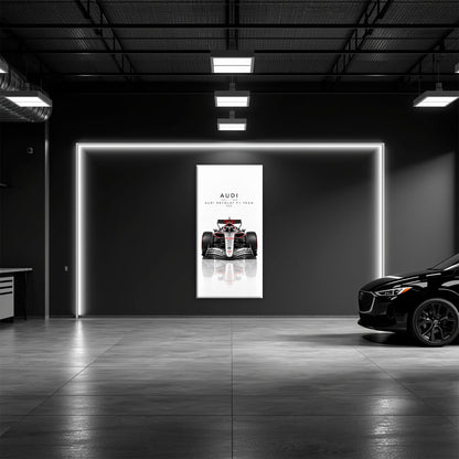 Audi Revolut F1 Team R26 Wall Art | Formula 1 Decor Cars