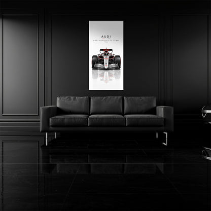 Audi Revolut F1 Team R26 Wall Art | Formula 1 Decor Cars
