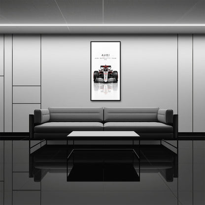 Audi Revolut F1 Team R26 Wall Art | Formula 1 Decor Cars