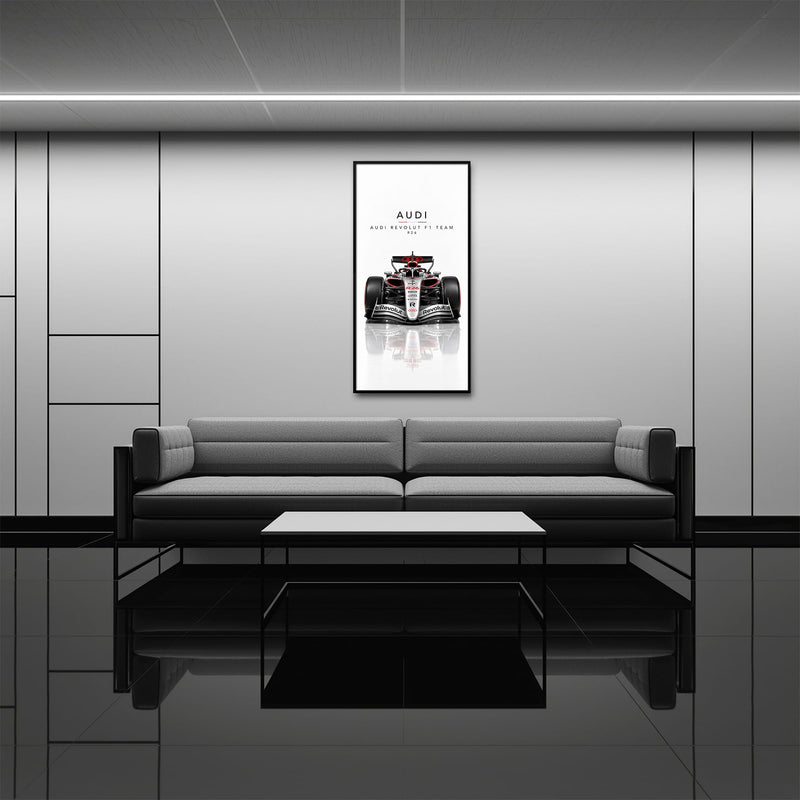 Audi Revolut F1 Team R26 Wall Art | Formula 1 Decor Cars