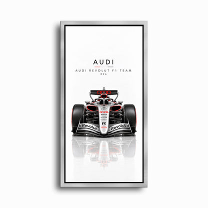 Audi Revolut F1 Team R26 Wall Art | Formula 1 Decor Cars