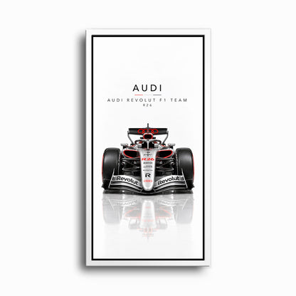 Audi Revolut F1 Team R26 Wall Art | Formula 1 Decor Cars