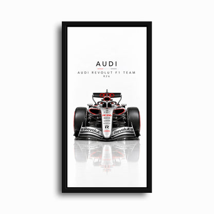 Audi Revolut F1 Team R26 Wall Art | Formula 1 Decor Cars