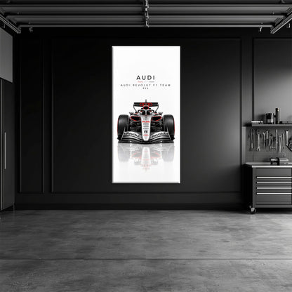Audi Revolut F1 Team R26 Wall Art | Formula 1 Decor Cars