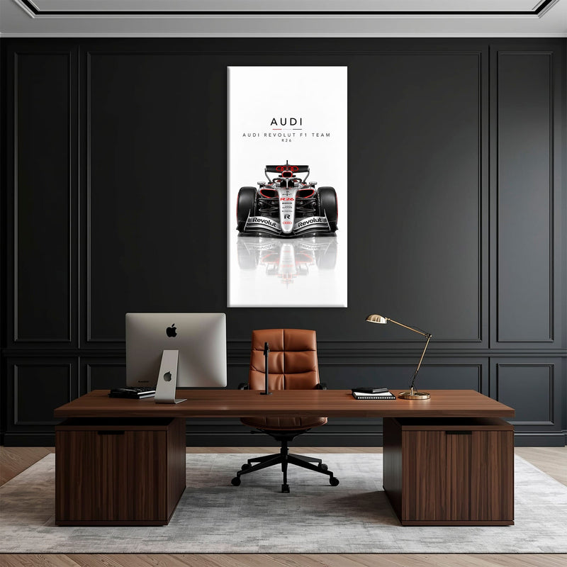Audi Revolut F1 Team R26 Wall Art | Formula 1 Decor Cars