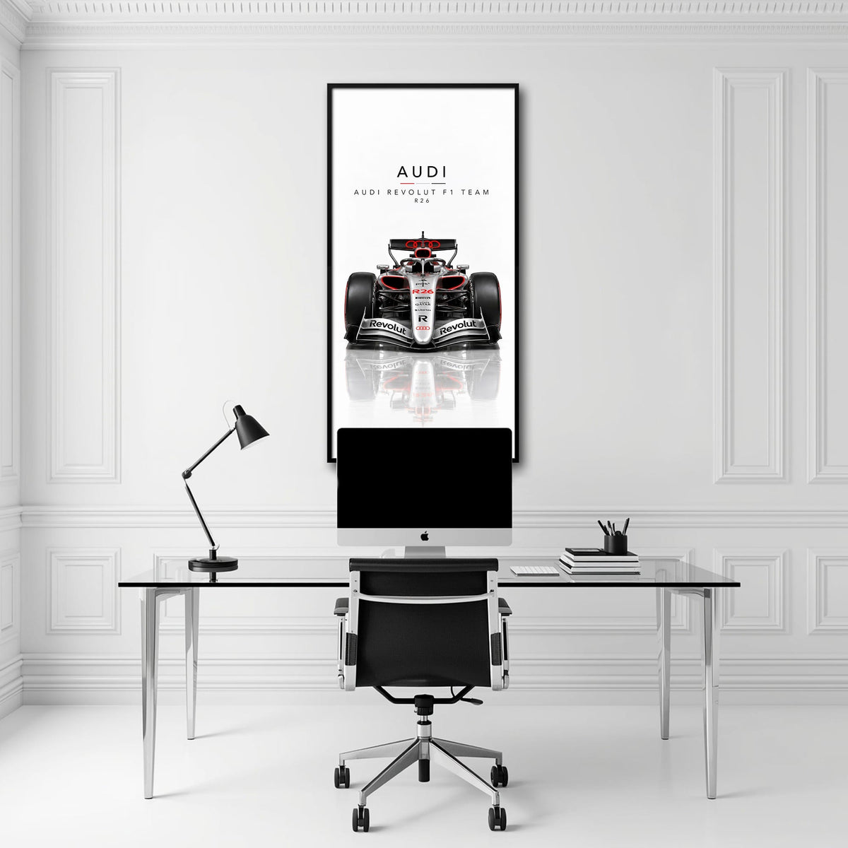 Audi Revolut F1 Team R26 Wall Art | Formula 1 Decor Cars
