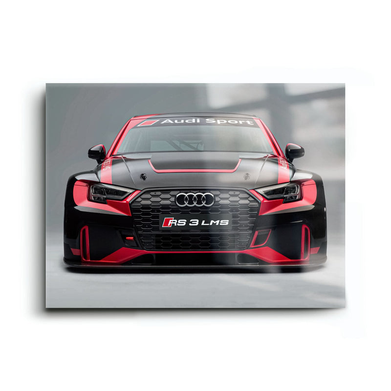 Audi LMS Racing Wall Art – Sport Car Canvas Print Cars