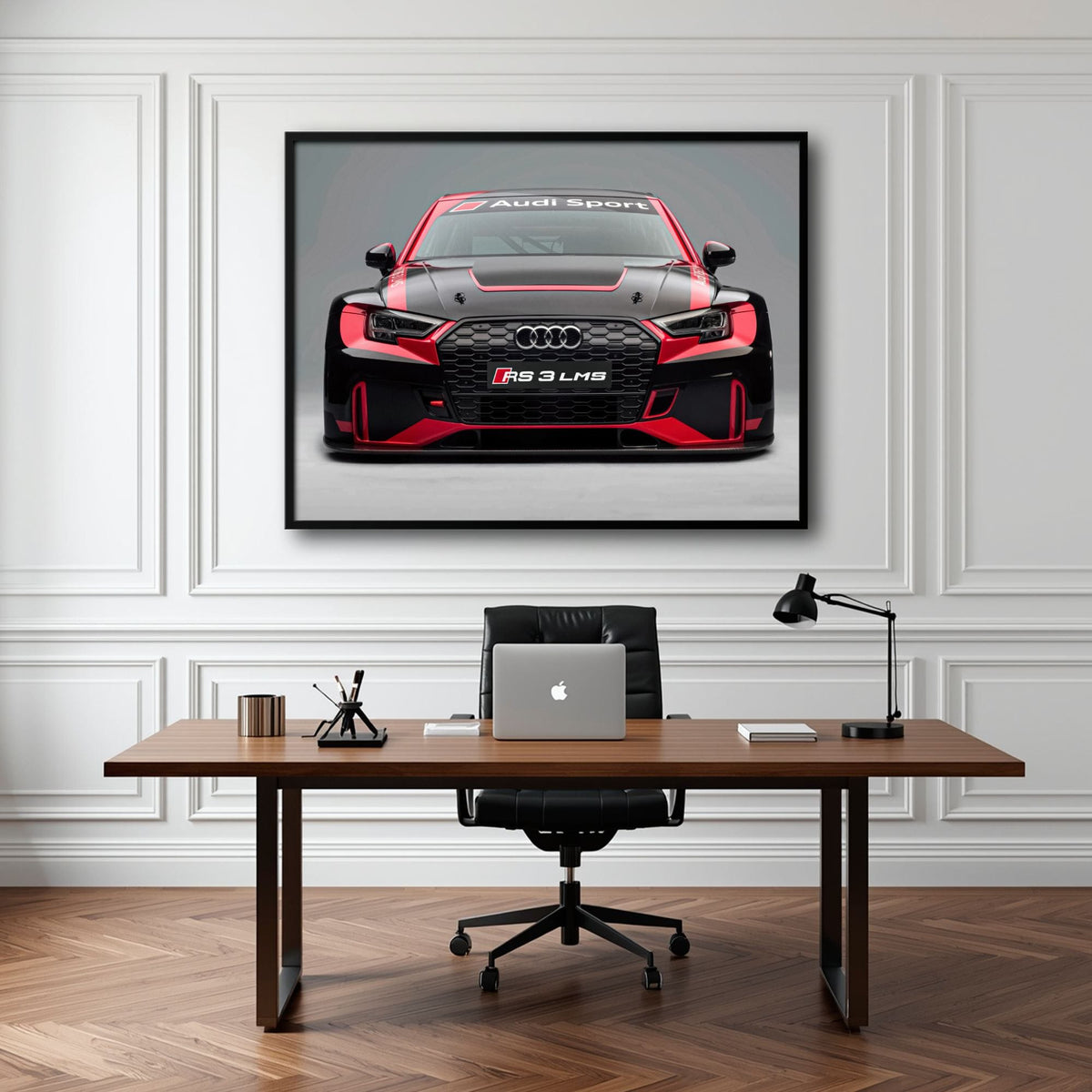 Audi LMS Racing Wall Art – Sport Car Canvas Print Cars
