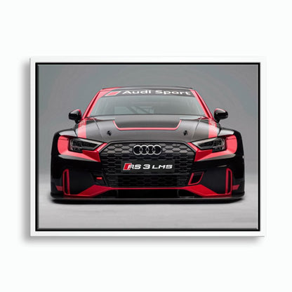 Audi LMS Racing Wall Art – Sport Car Canvas Print Cars