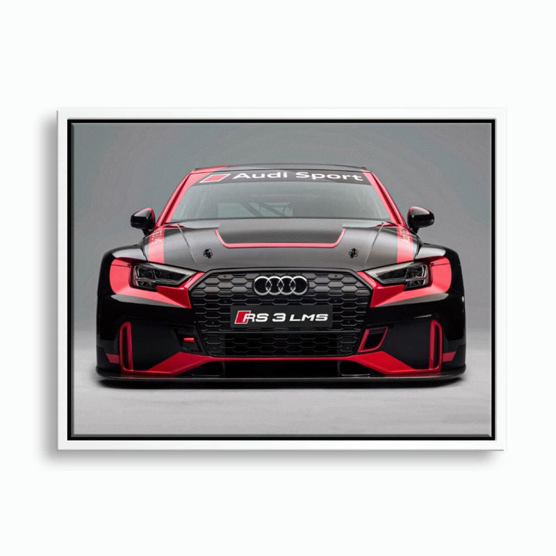 Audi LMS Racing Wall Art – Sport Car Canvas Print Cars