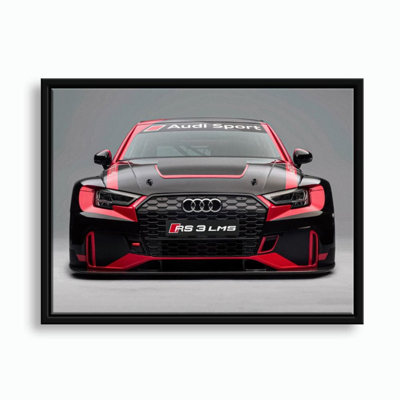 Audi LMS Racing Wall Art – Sport Car Canvas Print Cars