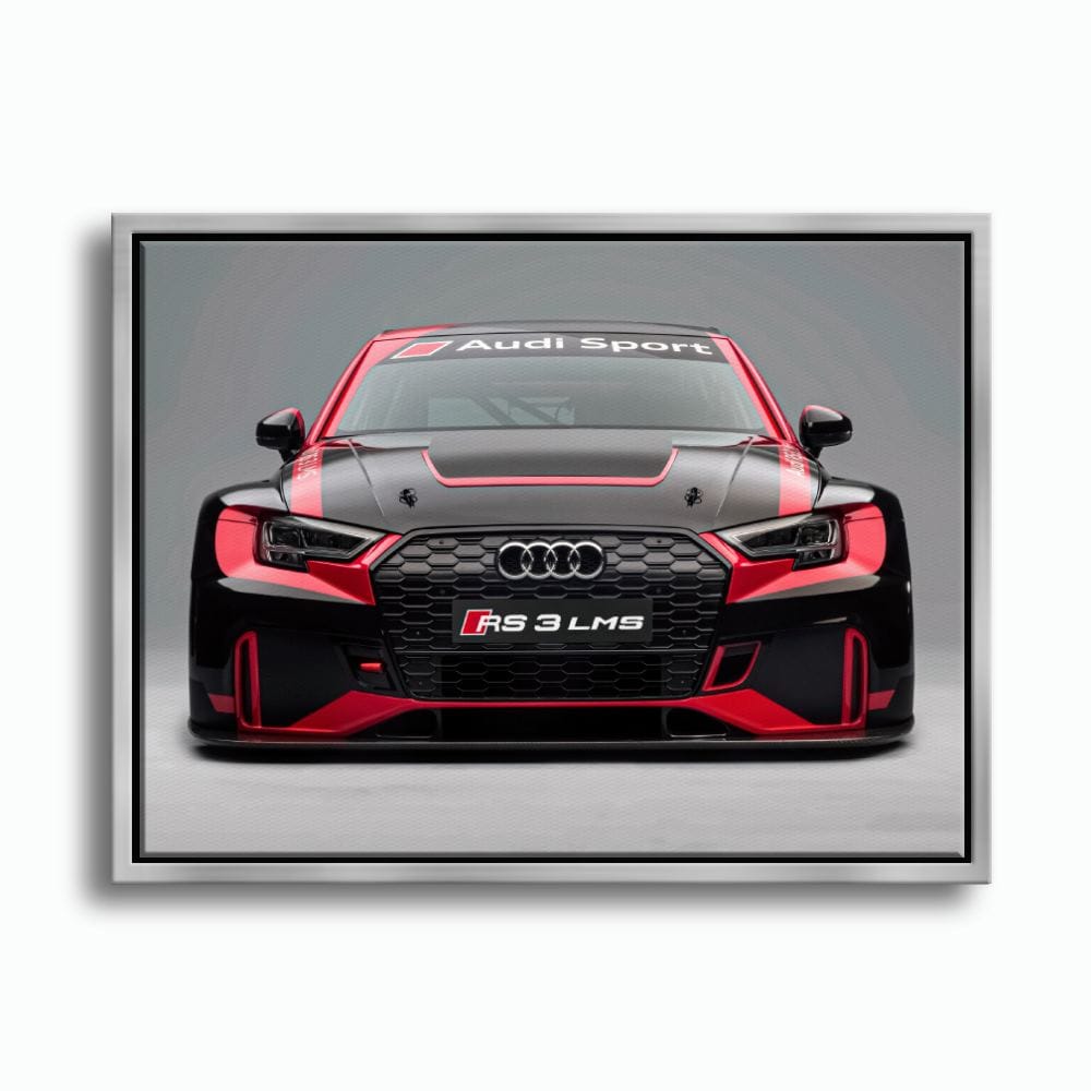 Audi LMS Racing Wall Art – Sport Car Canvas Print Cars