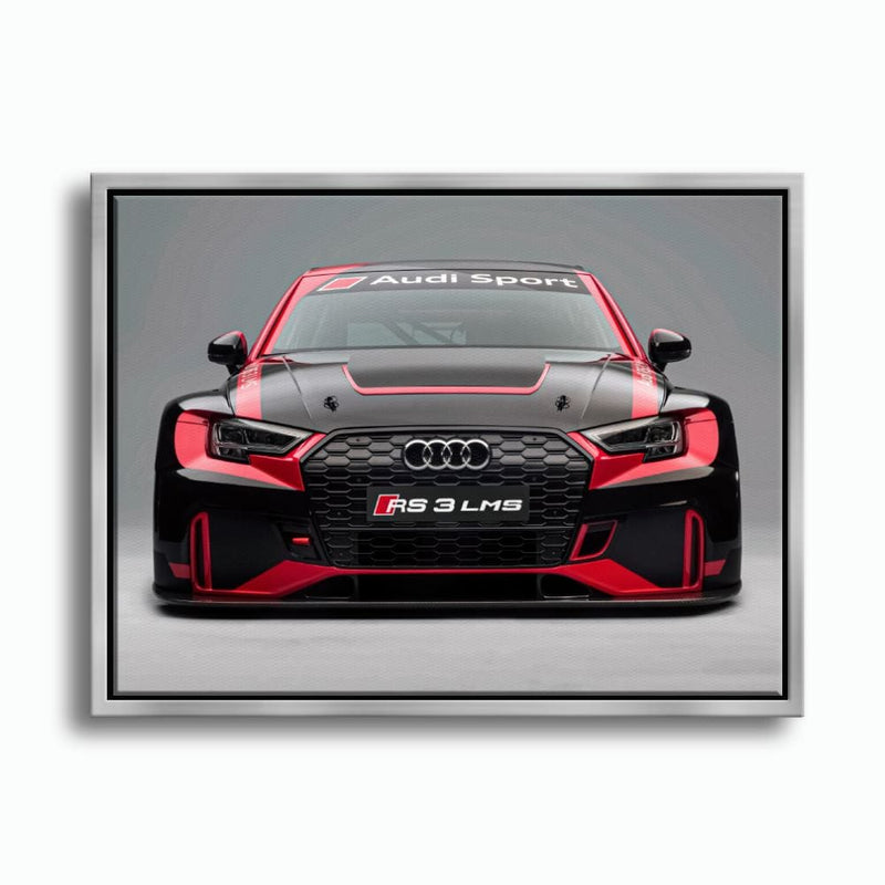 Audi LMS Racing Wall Art – Sport Car Canvas Print Cars