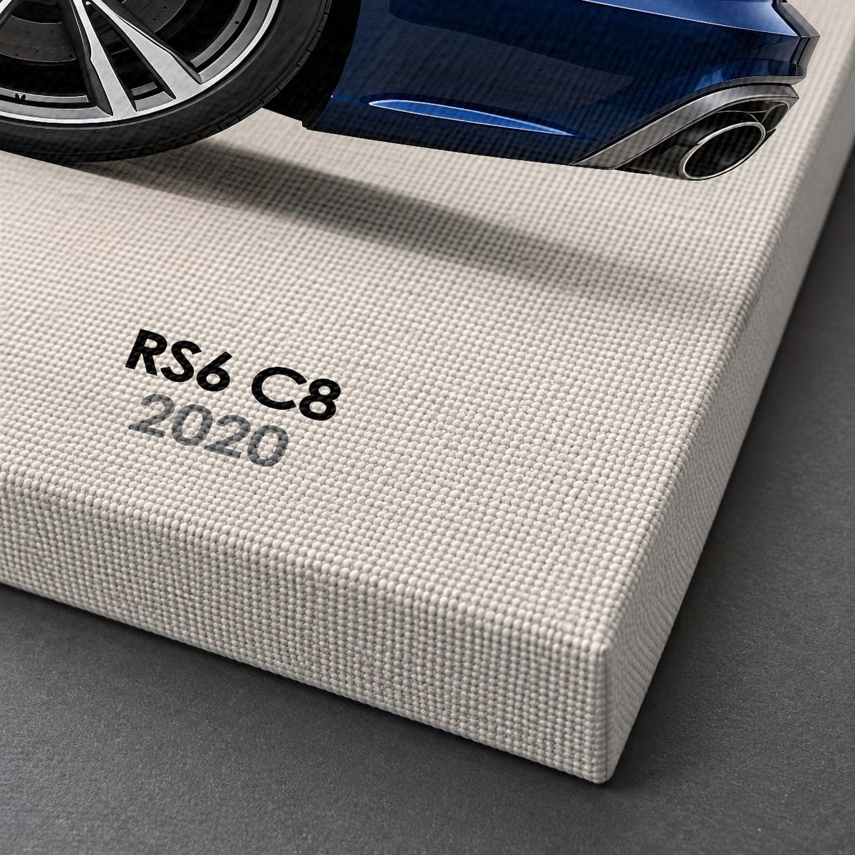 Audi RS6 Avant Evolution Poster & Canvas Wall Art | Caveson Cars