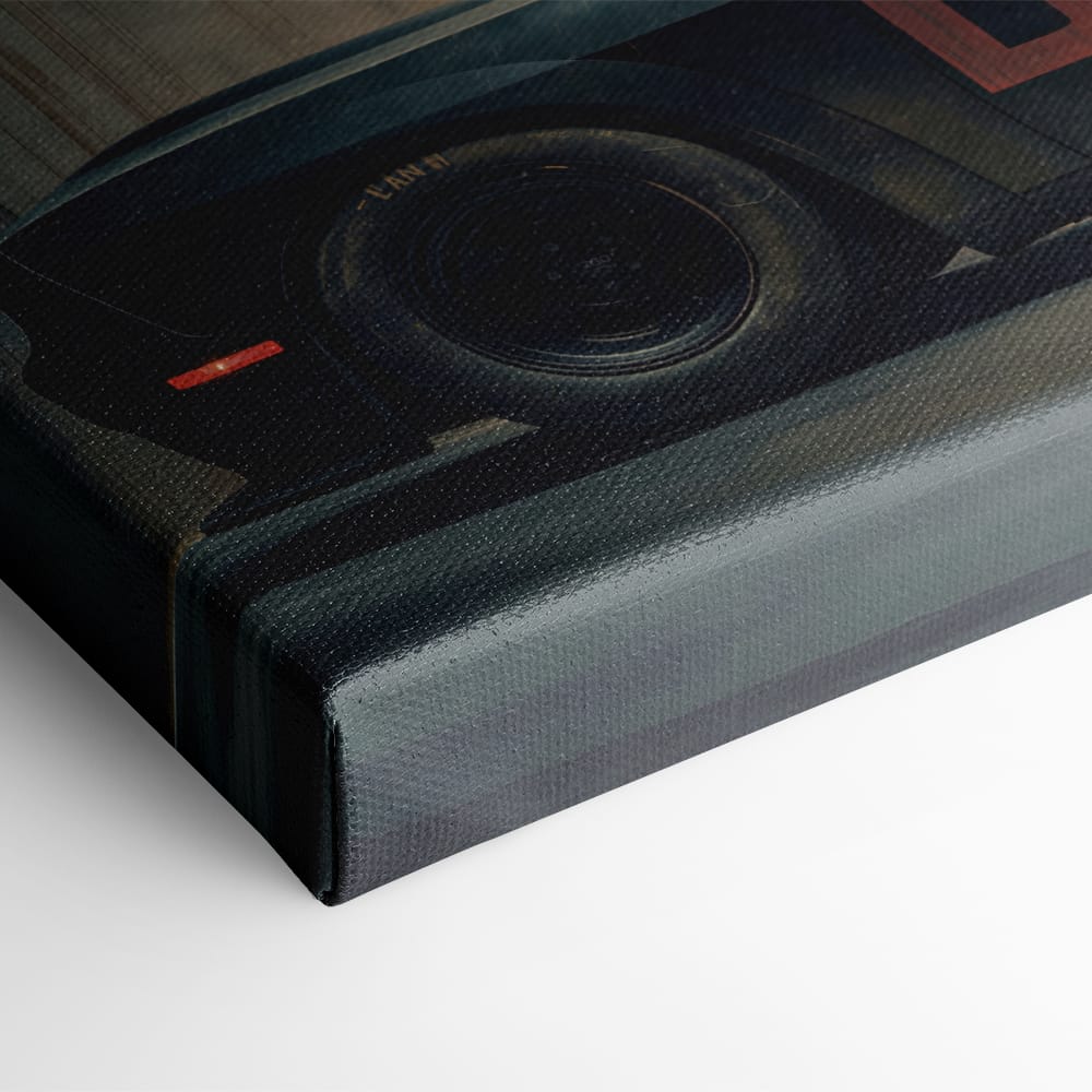 Dodge Challenger Shadowline Wall Art – Black Muscle Car Canvas Print Cars