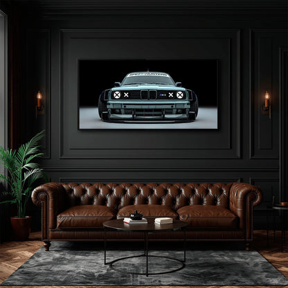 BMW M3 Canvas Print– Vintage Car Wall Art-BMW Wall Decor Cars