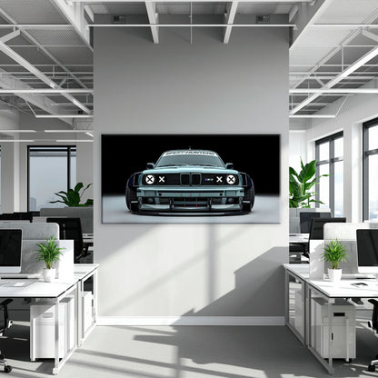 BMW M3 Canvas Print– Vintage Car Wall Art-BMW Wall Decor Cars