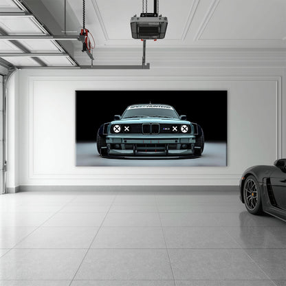 BMW M3 Canvas Print– Vintage Car Wall Art-BMW Wall Decor Cars