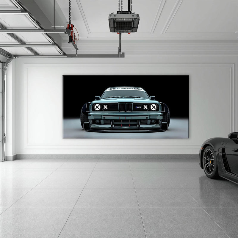 BMW M3 Canvas Print– Vintage Car Wall Art-BMW Wall Decor Cars