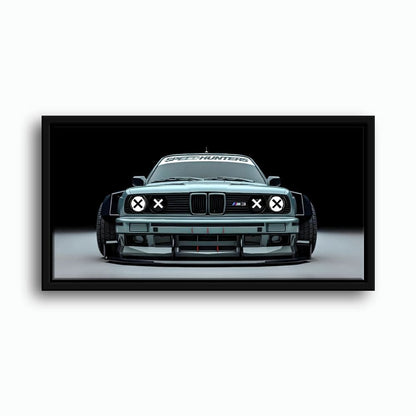 BMW M3 Canvas Print– Vintage Car Wall Art-BMW Wall Decor Cars