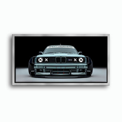 BMW M3 Canvas Print– Vintage Car Wall Art-BMW Wall Decor Cars