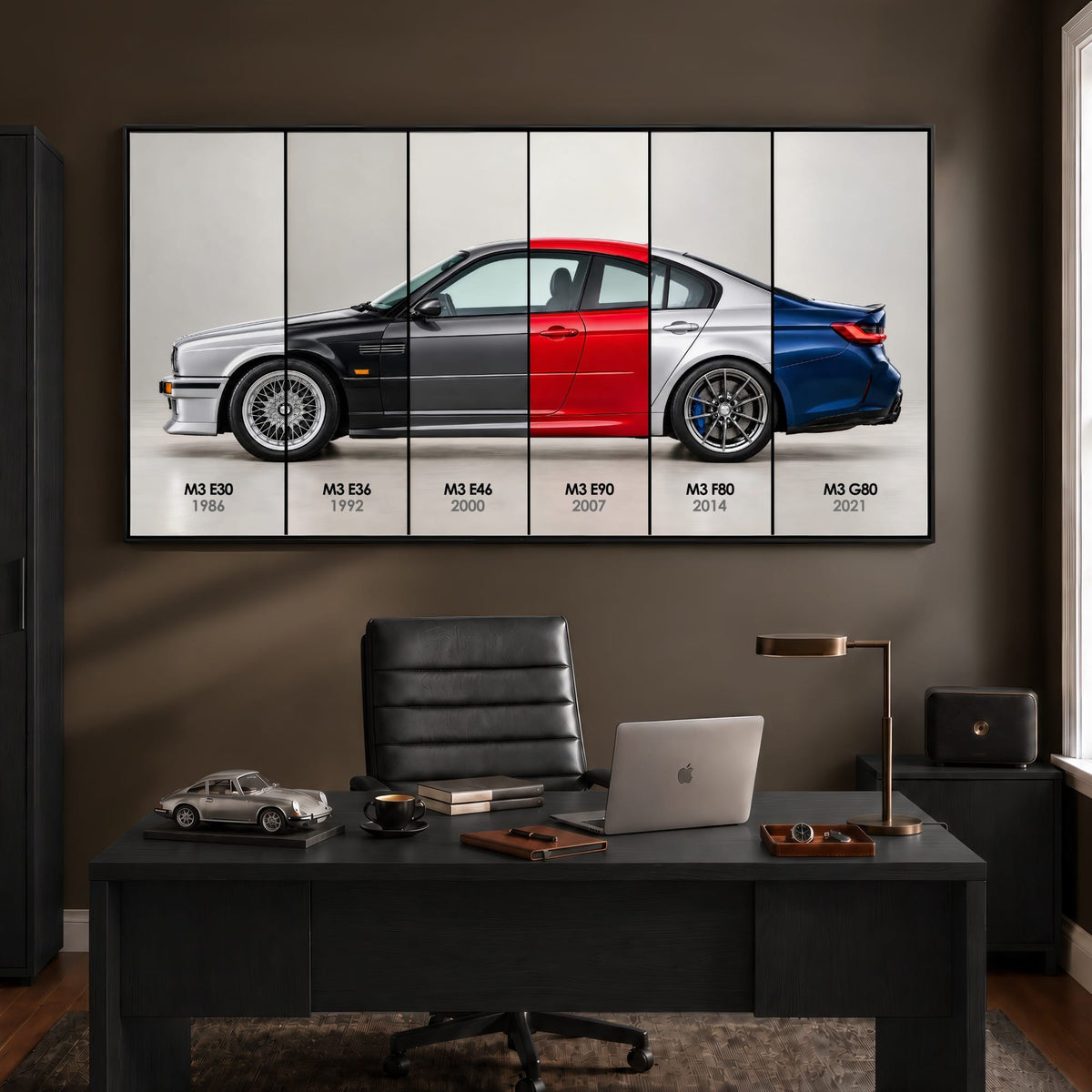BMW M3 Evolution Poster & Canvas Wall Art | Caveson Cars