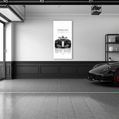 Cadillac F1 Team MAC-26 Wall Art | Formula 1 Decor Cars