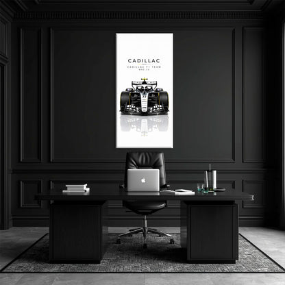 Cadillac F1 Team MAC-26 Wall Art | Formula 1 Decor Cars