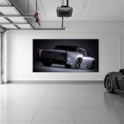 Vintage Chevrolet Bel Air Wall Art | Classic American Car Canvas Print Cars