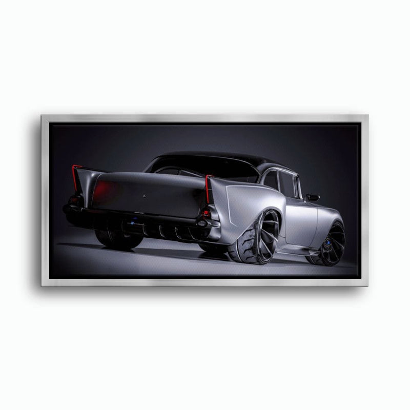 Vintage Chevrolet Bel Air Wall Art | Classic American Car Canvas Print Cars