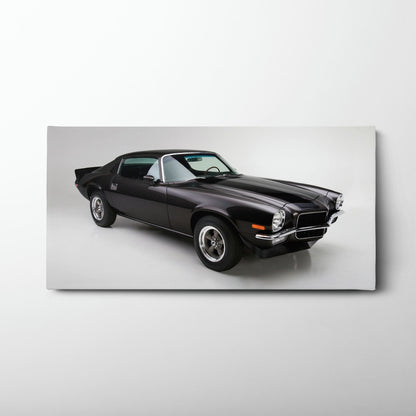Chevrolet Camaro Retro Wall Art – Vintage Car Canvas Print Cars