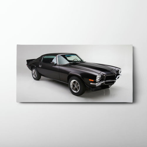 Chevrolet Camaro Retro Wall Art – Vintage Car Canvas Print Cars