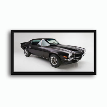 Chevrolet Camaro Retro Wall Art – Vintage Car Canvas Print Cars