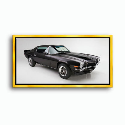 Chevrolet Camaro Retro Wall Art – Vintage Car Canvas Print Cars