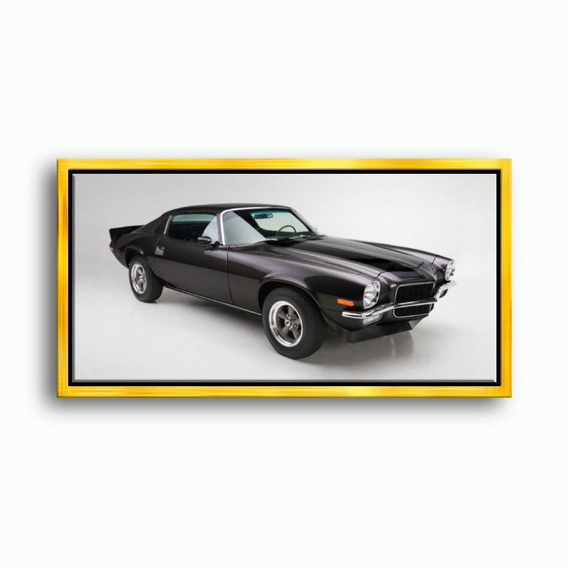 Chevrolet Camaro Retro Wall Art – Vintage Car Canvas Print Cars