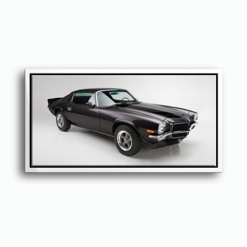Chevrolet Camaro Retro Wall Art – Vintage Car Canvas Print Cars