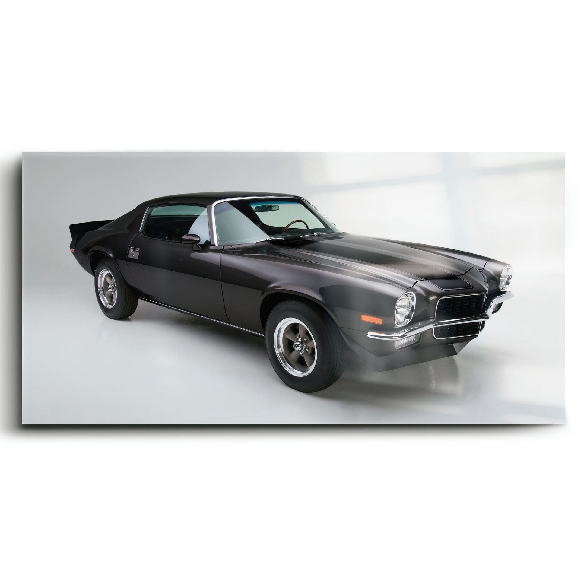 Chevrolet Camaro Retro Wall Art – Vintage Car Canvas Print Cars